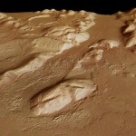 Phlegra Montes - цепочка мягко изогнутых гор и хребтов на Марсе